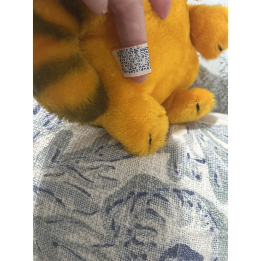 Vintage Dakin Garfield Sitting The Cat Plush Toy Stuffed Animal 1981 13in - Picture 12 of 16